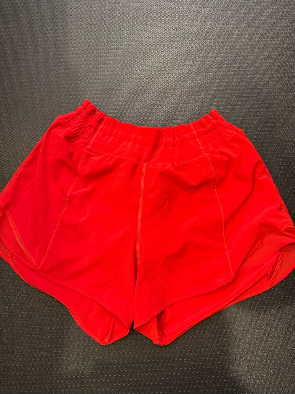 lululemon athletica Red Speed Run Shorts